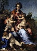 Andrea del Sarto Charity oil on canvas